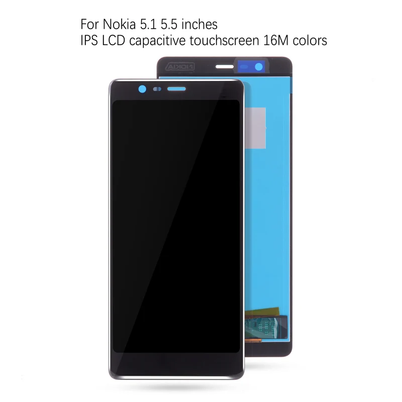Original Display For NOKIA 5 TA-1053 N5 LCD Touch Screen Digitizer Replacement for 5.1 Plus 2018 | Мобильные телефоны и