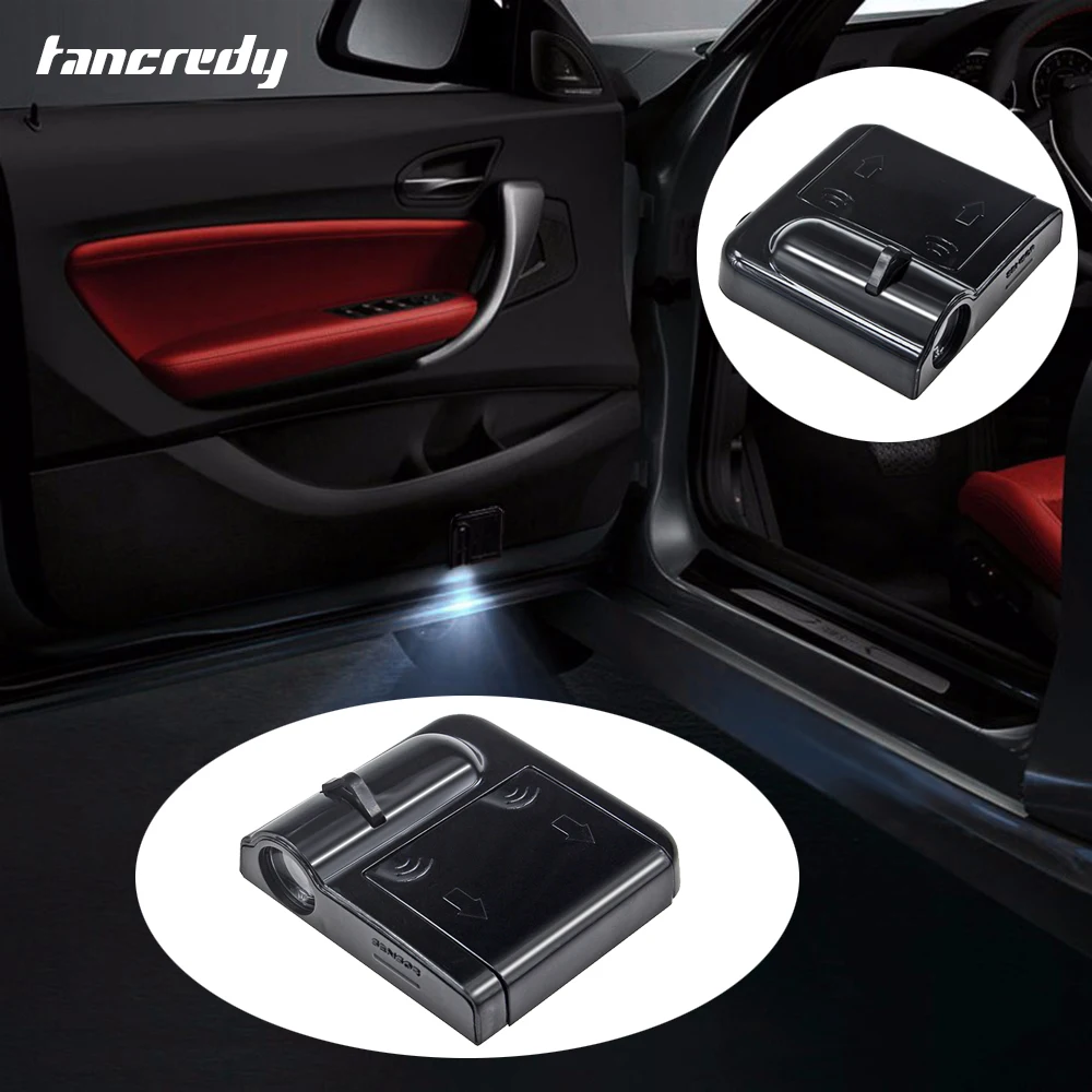 1 шт. Беспроводной Автомобильный светодиодный Добро пожаловать светильник