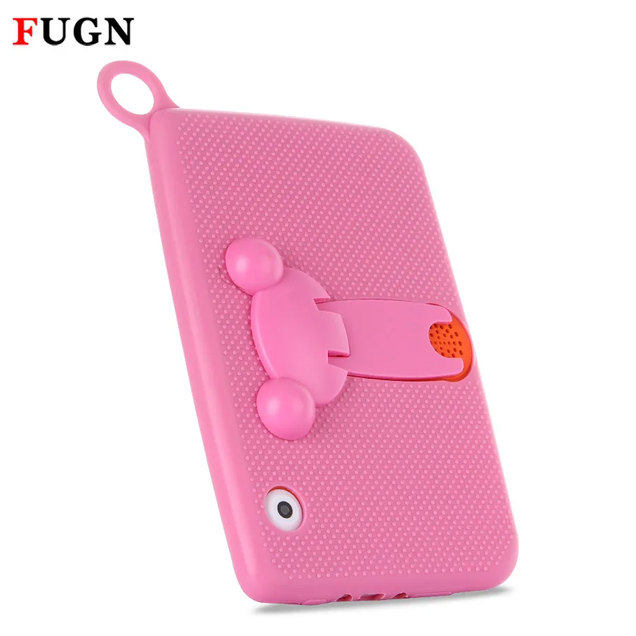 FUGN 7 inch Wifi Tablet Android PC Kids Tablets Quad Core 512M RAM 16GB Children Baby Drawing Notebook with Cartoon case 8 9.7' |