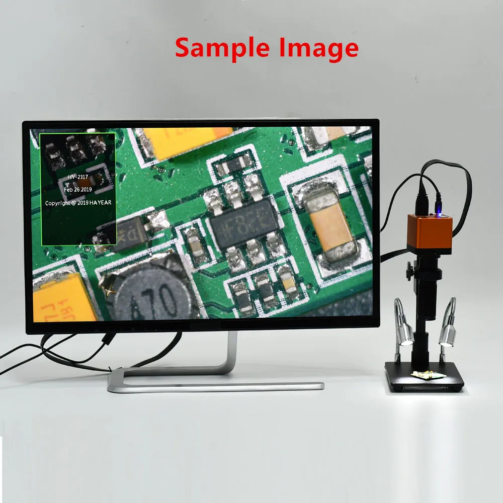 34MP цифровая Maganifier камера HDMI 1080P USB Промышленный контроль монокулярный паяльный