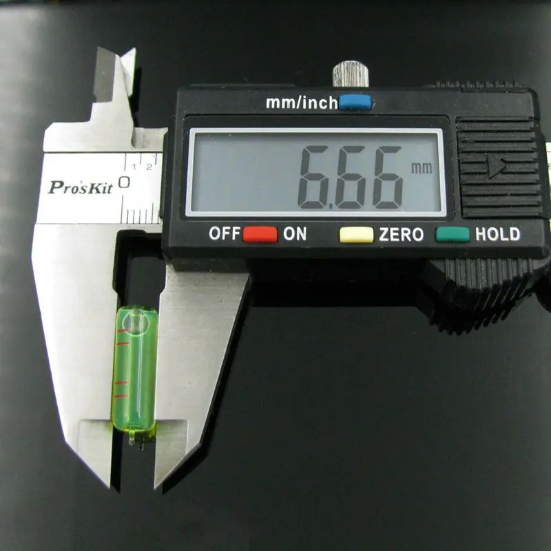 Цилиндрическая трубчатая мини бутылочка QASE с высоким уровнем околосья размер 13