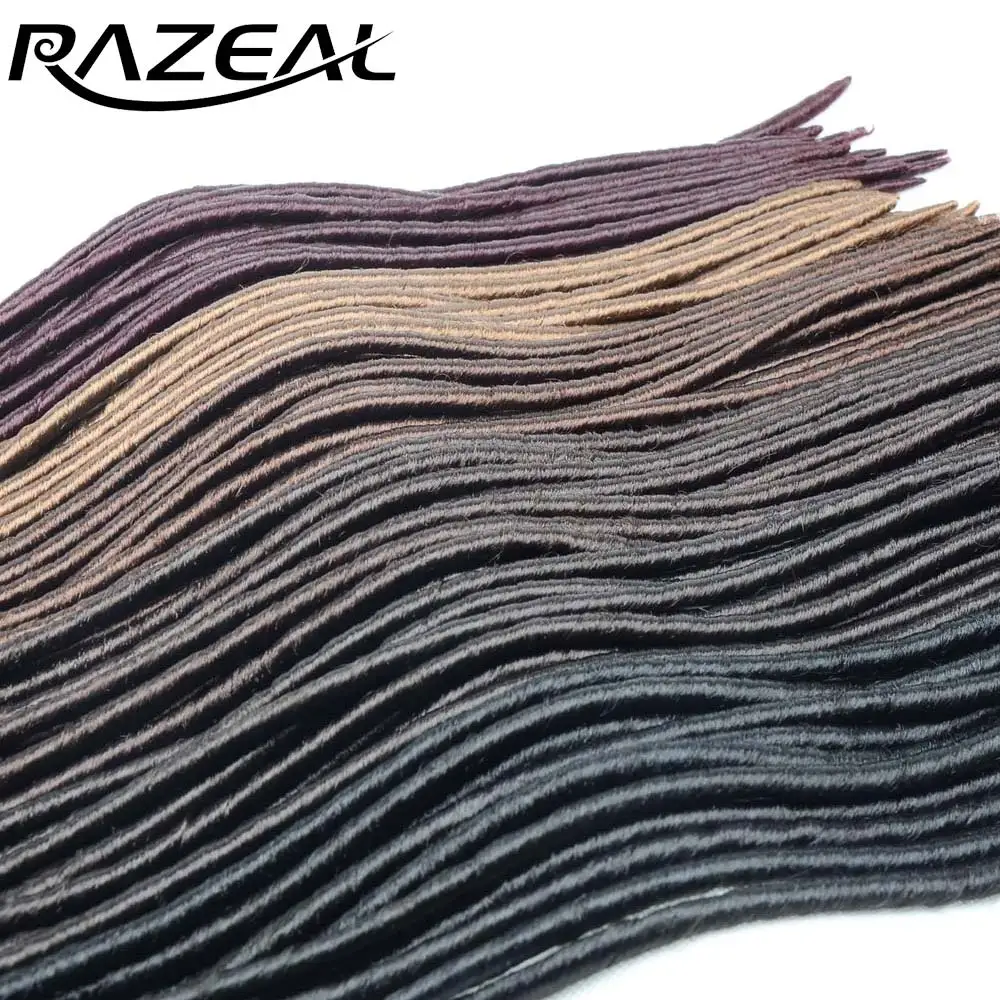 6 шт. синтетические косички Razeal 14 дюймов 18 дюймов|extension crochet|extension hairextension synthetic |