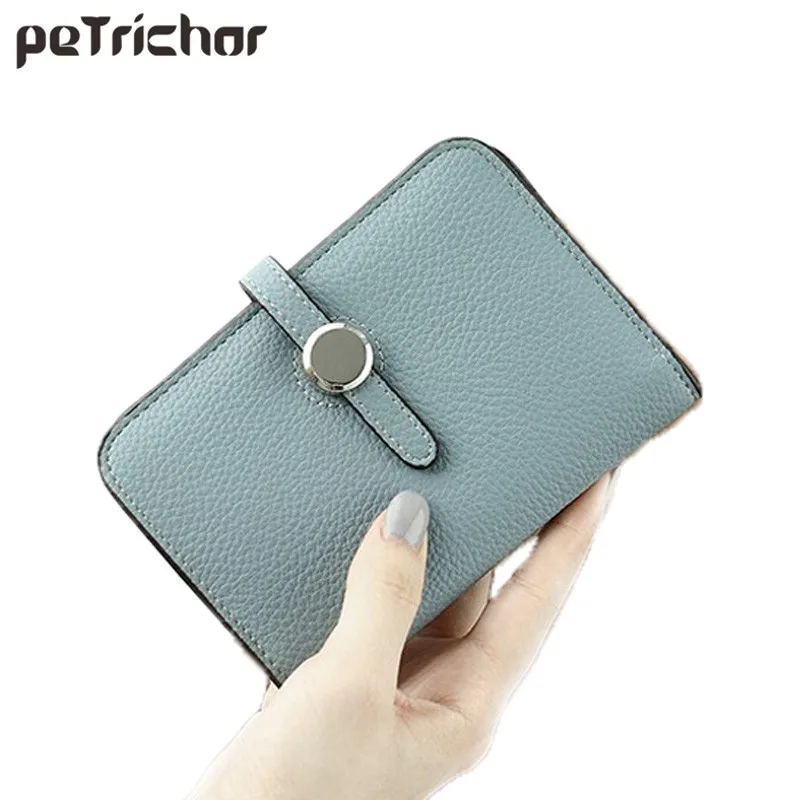 Стандартный женский кошелек кожаные сумки женские модные однотонные мини-клатчи