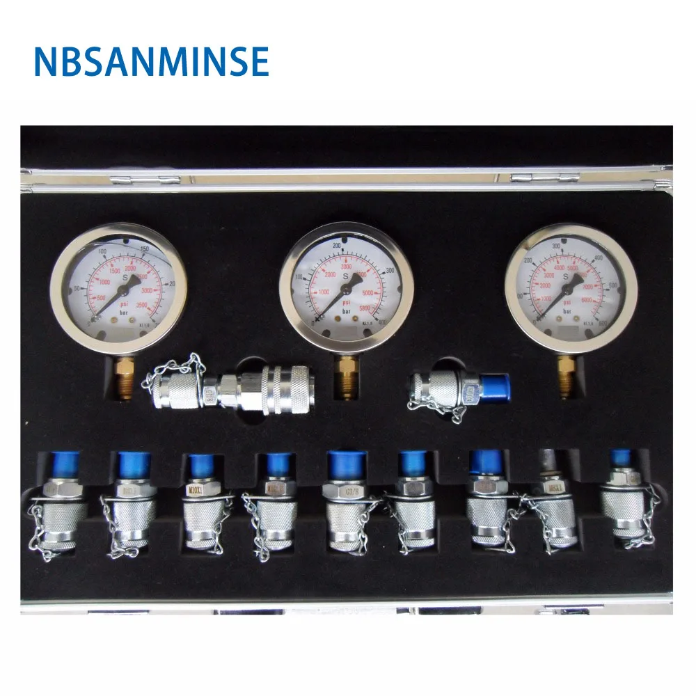 Испытательная коробка высокого давления NBSANMINSE SM16256 для судов экскаваторов