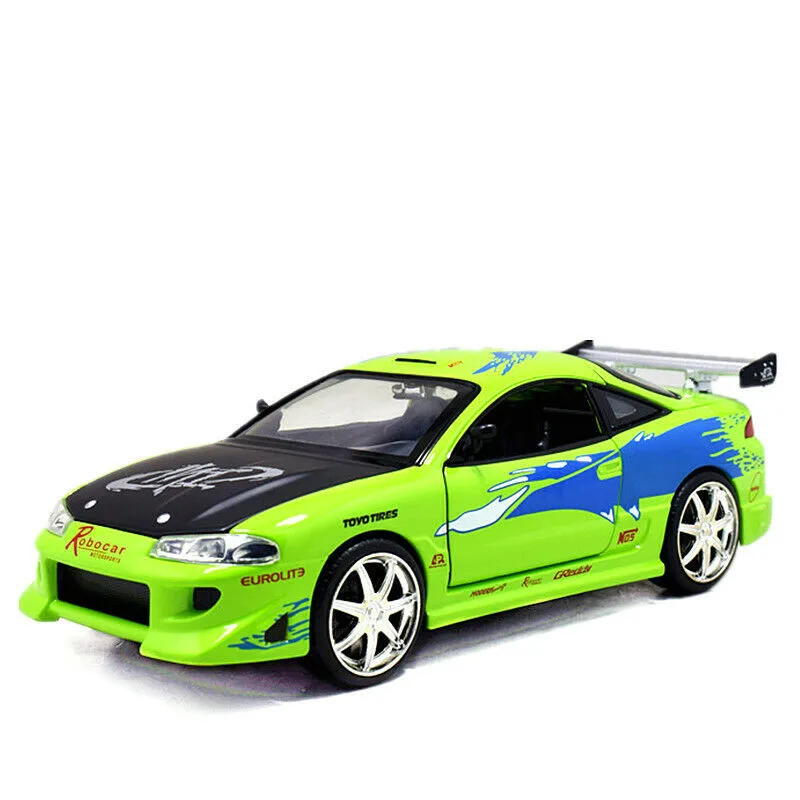 Горячая Распродажа 1:24 Mitsubishi Eclipse модель автомобиля из цинкового сплава