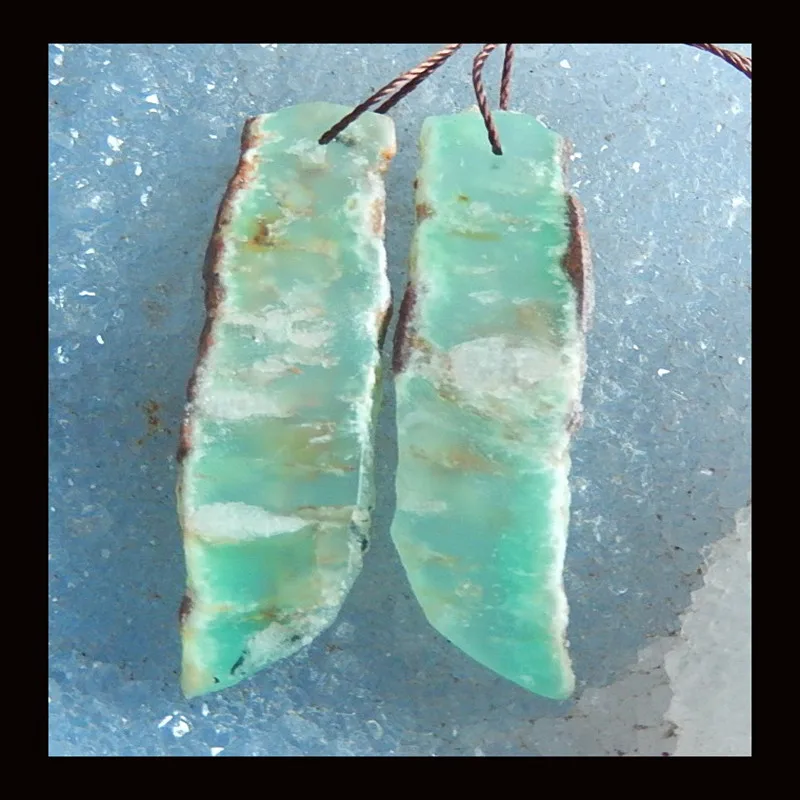 Подарок на день рождения натуральный драгоценный камень самородок Chrysoprase Модные
