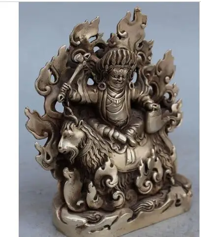 Декоративная медная Серебряная фабрика 8 дюймов Фотография белый маммон Будда