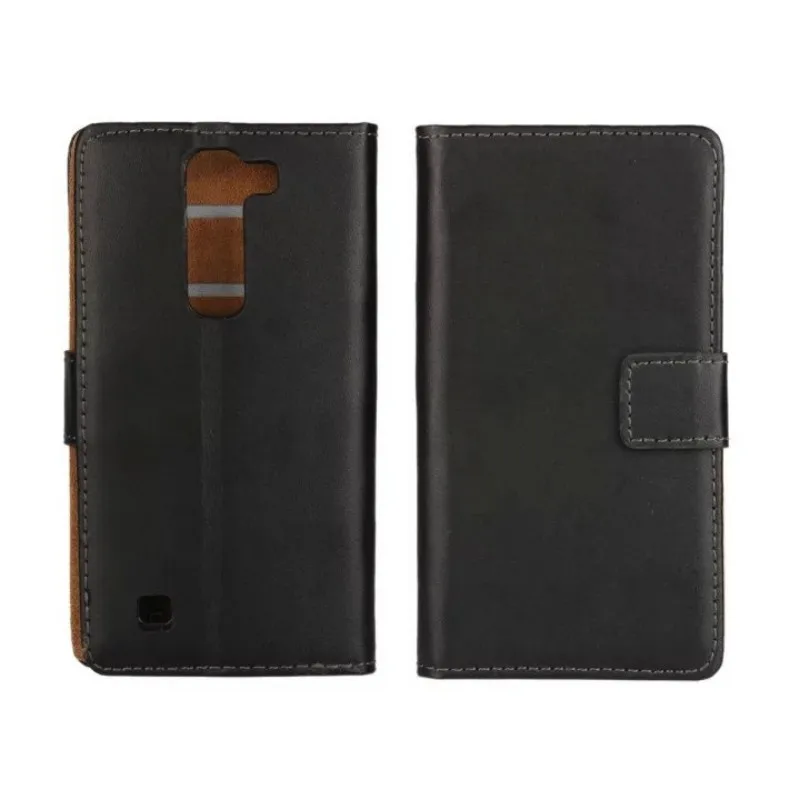 Чехол-книжка из натуральной кожи для LG K10/K4/X Cam/Spirit 4G LTE/Magna/Leon/L90 D405/L80/L70/L40 с