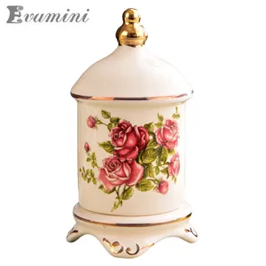 Керамические косметические наконечники, коробка для зубочисток, подставка для детской одежды, ватный тампон, коробка для сиденья, для дома, отеля, гостиной, ватные палочки для хранения