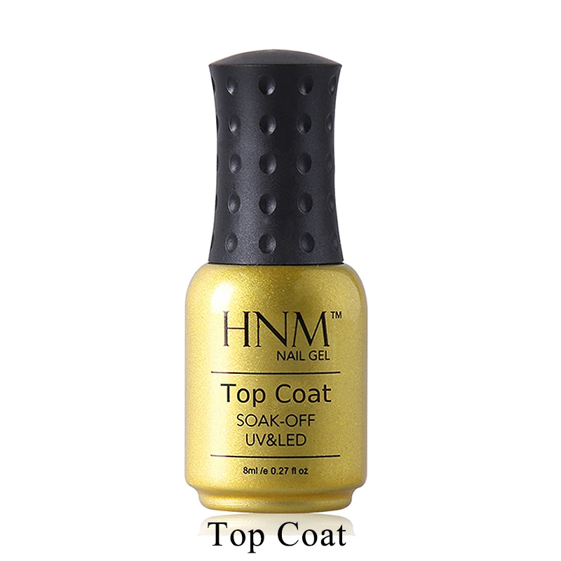 Top HNM, 8 мл, УФ-гель, ночное свечение ногтей в темноте, Гель-лак, Лаки, Лаки, Отмачивание, УФ светодиодный, флуоресцентный, неоновый, светящийся цвета - Цвет: Top