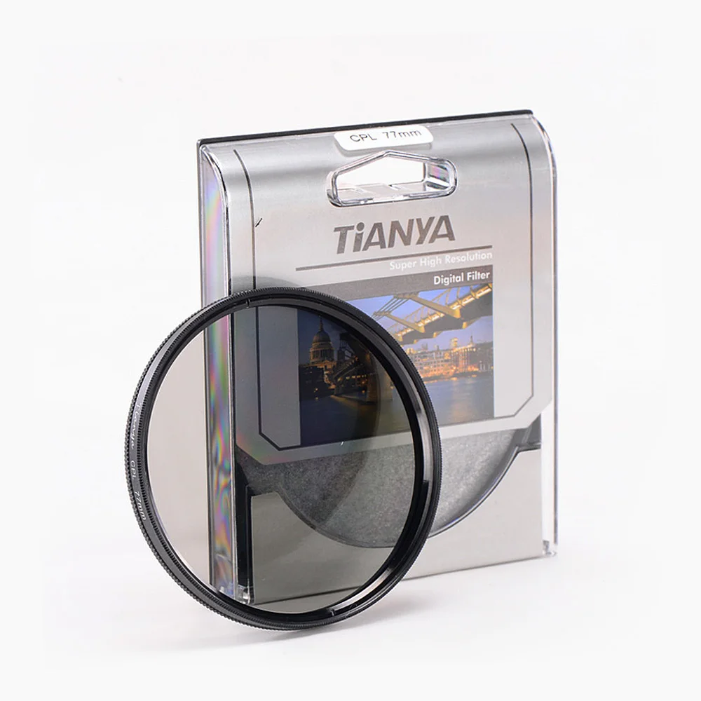 Tianya CPL 67 77 мм cpl круговой поляризатор с фильтр 37 40 5 43 49 52 55 58 62 72 82 солнцезащитные