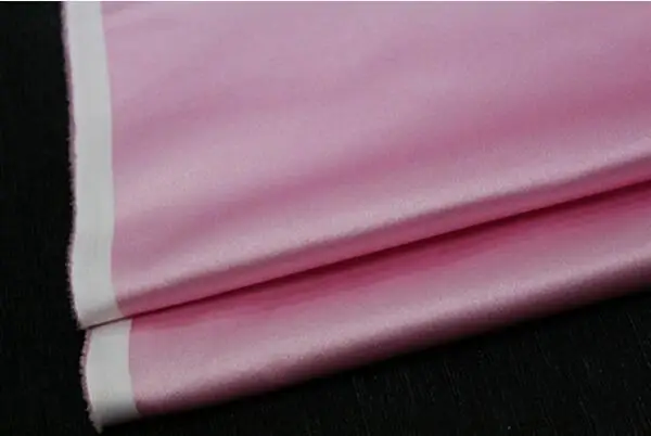 NO5 pink CF56 1 ярд сплошной шелковой ткани парча жаккардовая ткань свадебная декоративная Праздничная Ткань для шитья DIY шарф ручной вязки или платья - Цвет: NO5 pink