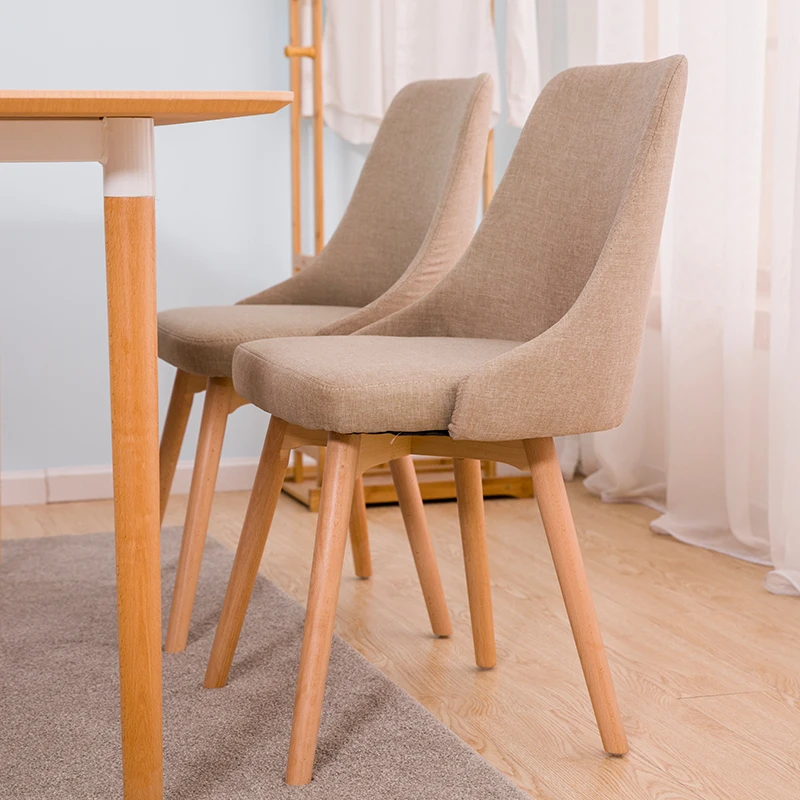 Скандинавский домашний стул современный простой деревянный книжный стол и