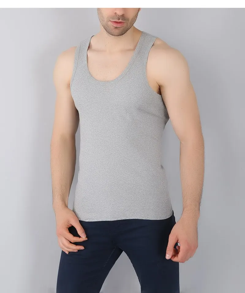 Хлопок, Мужская майка, большой размер 6XL 7XL, одноцветная, серая, белая, удобная, мужская, размера плюс 4XL 5XL, высокое качество, мужские топы