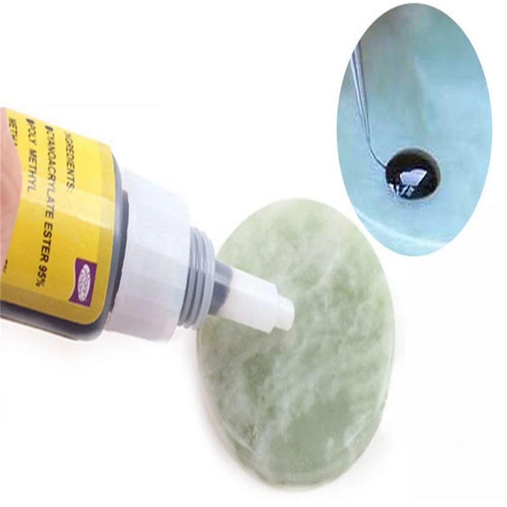 1 шт. высокое качество круглый Нефритовый камень Наращивание ресниц Клей поддон