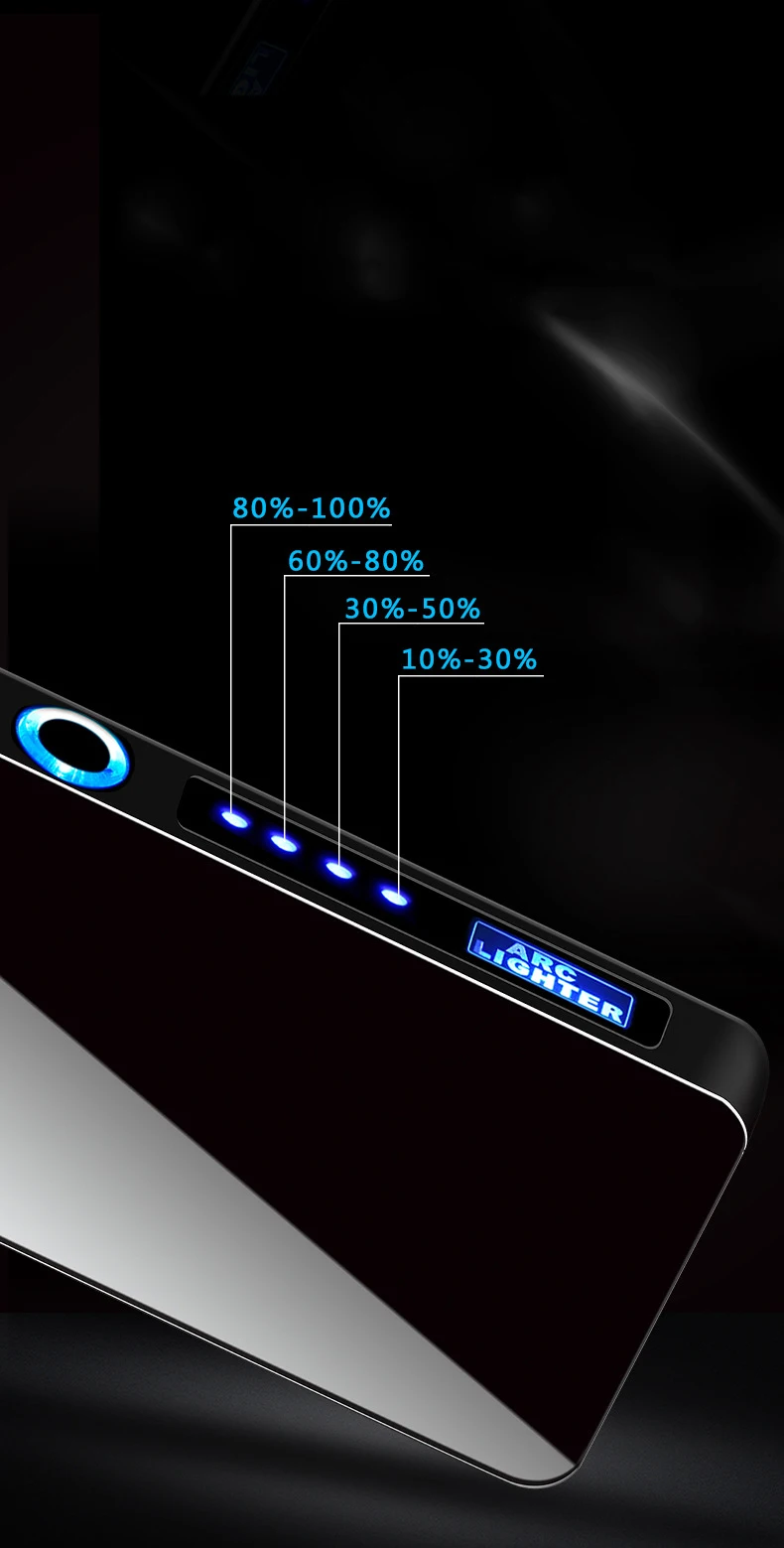 Высокое качество USB ветрозащитная электронная двухдуговая плазма электронный