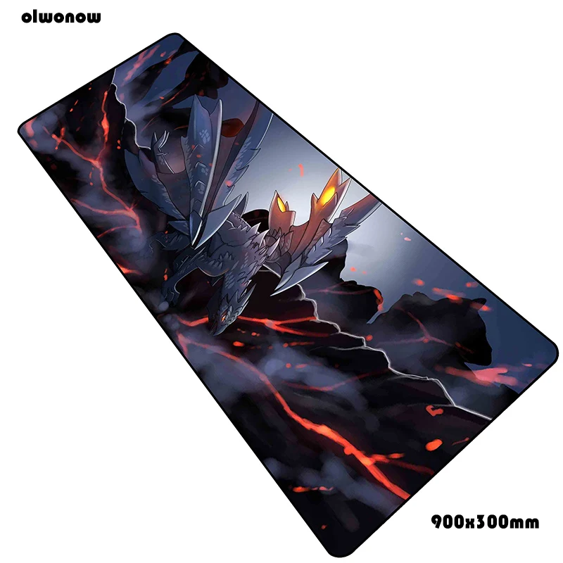 Size 900x300x2mm Monster hunter коврик для мыши 90x30 см коврики для мыши на день рождения игровой коврик для мыши геймер Domineering персонализированные коврики для мыши Клавиатура ПК pad - Цвет: Size 900x300x2mm