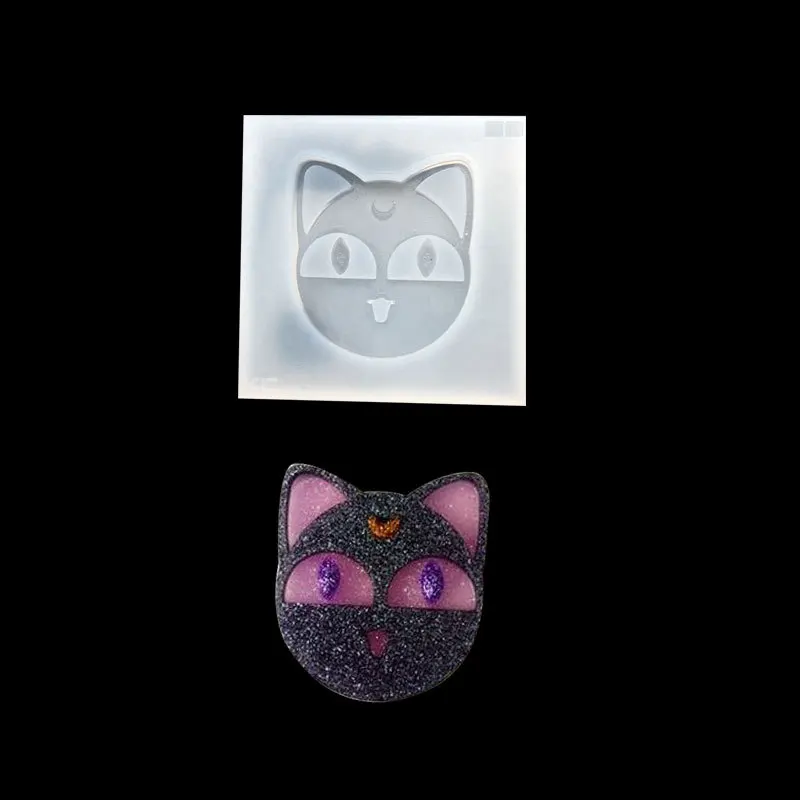 1 шт. формы для украшений из жидкого силикона в форме кошки животного
