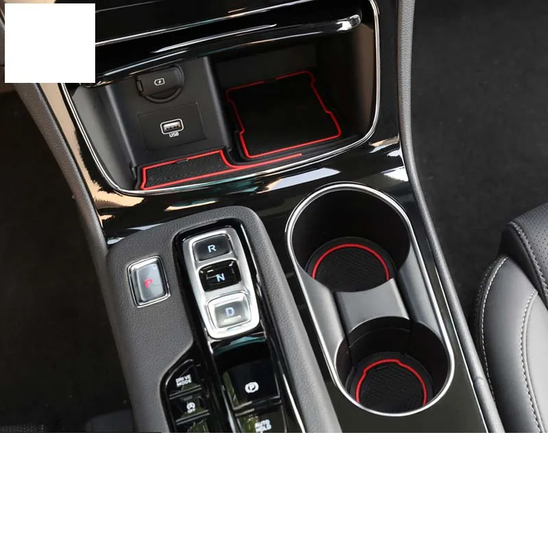 Lsrtw2017 силикагель Автомобильный интерьер Противоскользящий коврик дверной слот