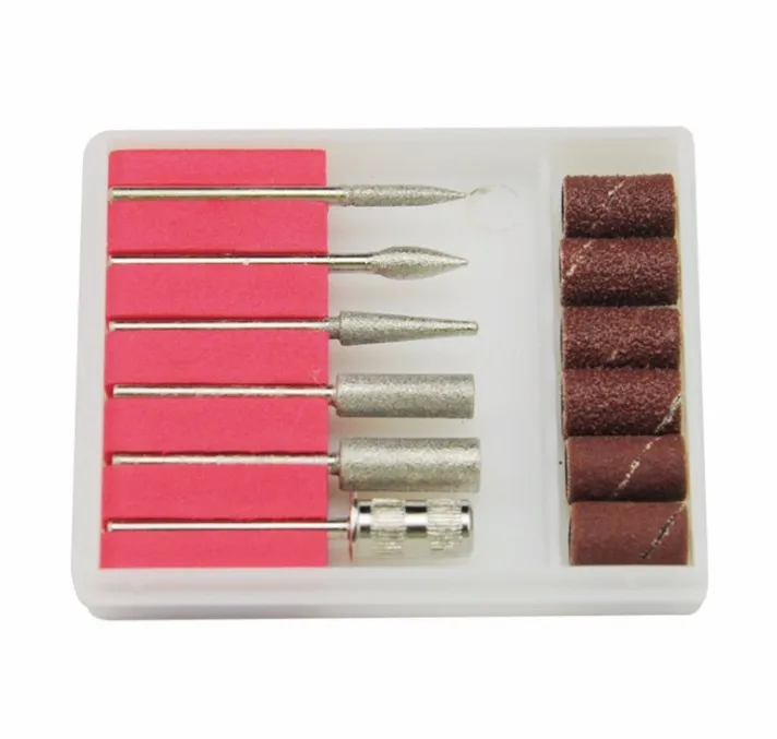 100pcs Nail Grinder Apparatus for Manicure Polish Machine Milling Cutters Accessory Drill File Art Sanding Bits | Красота и здоровье