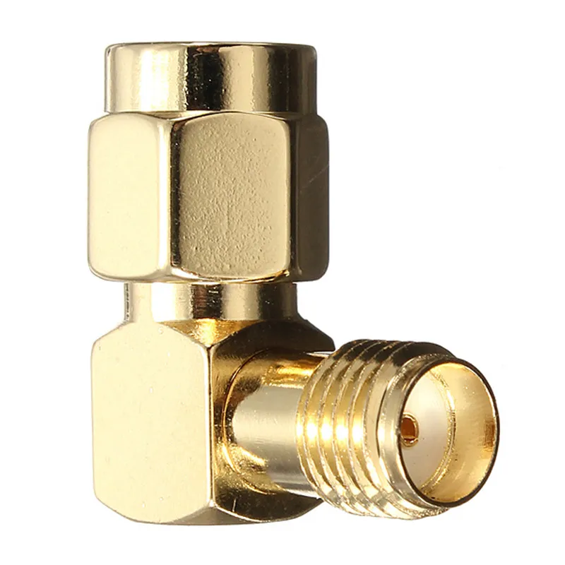 New SMA Male plug To Female Jack 90 Degree Right Angle Crimp in Series RF Assembly Adapter Connector | Обустройство дома