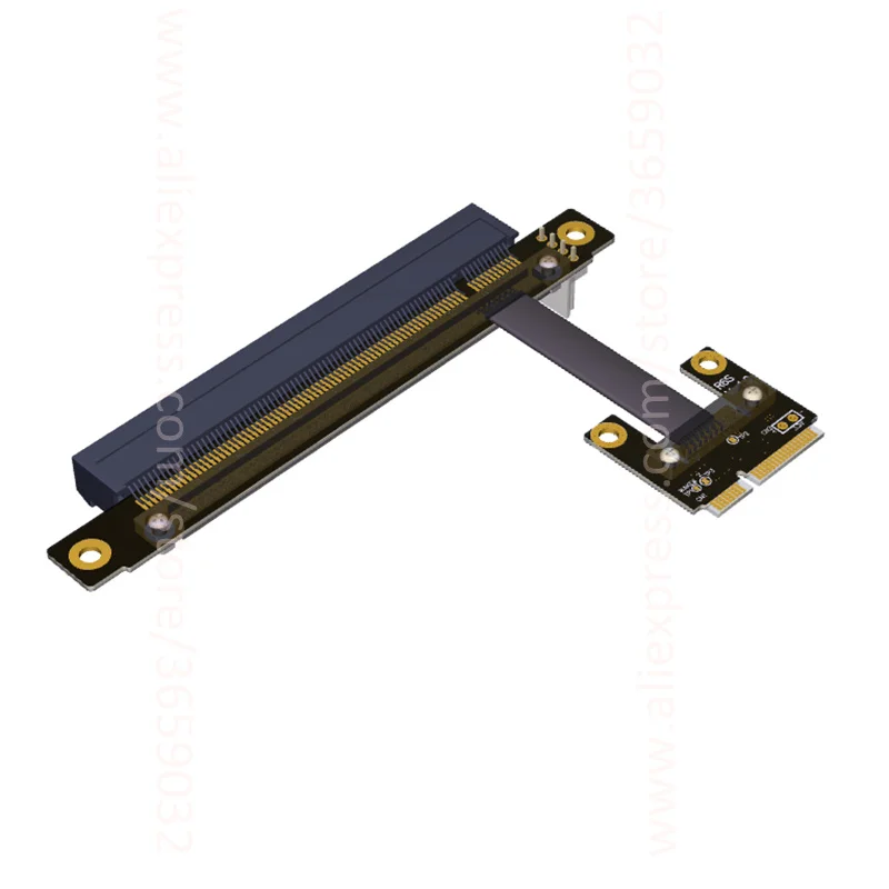 Мини PCI e mPCIe WAN Wi Fi до PCIe x16 E 16x адаптер Riser Gen3.0 Mini ленточный кабель pci для карты 128