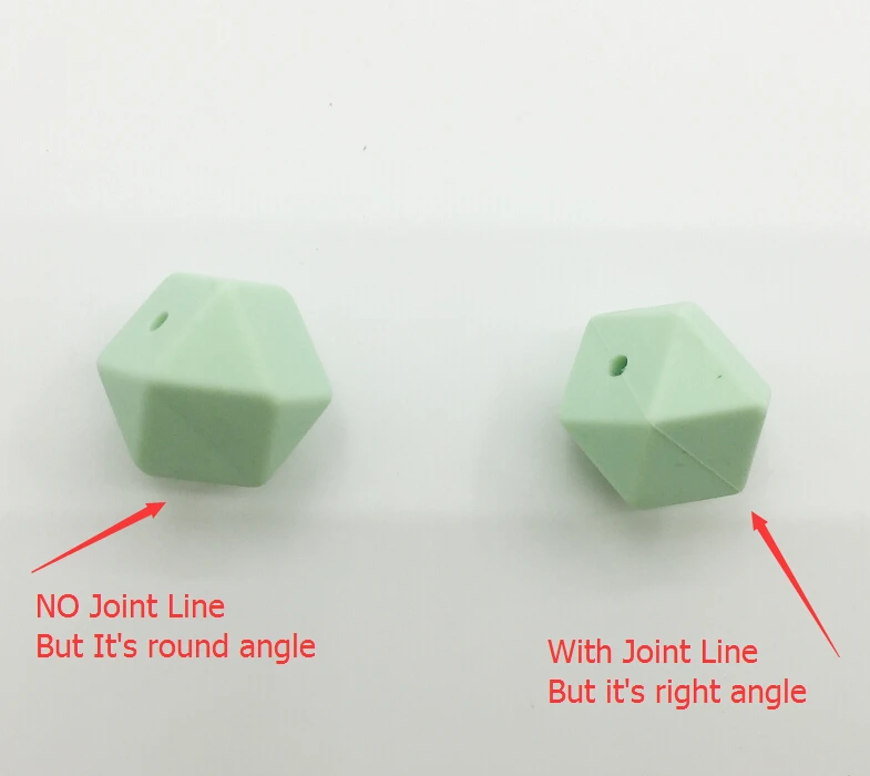 Крупнейшие геометрические шестигранные силиконовые бусины 23 2 мм Набор сделай