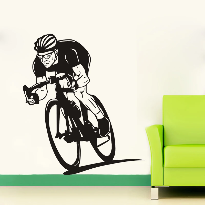 

Bike Wall Art Decal Sticker Mural Home Decoration Sport Bike Wall Decals For Living Room Children Boys Rooms