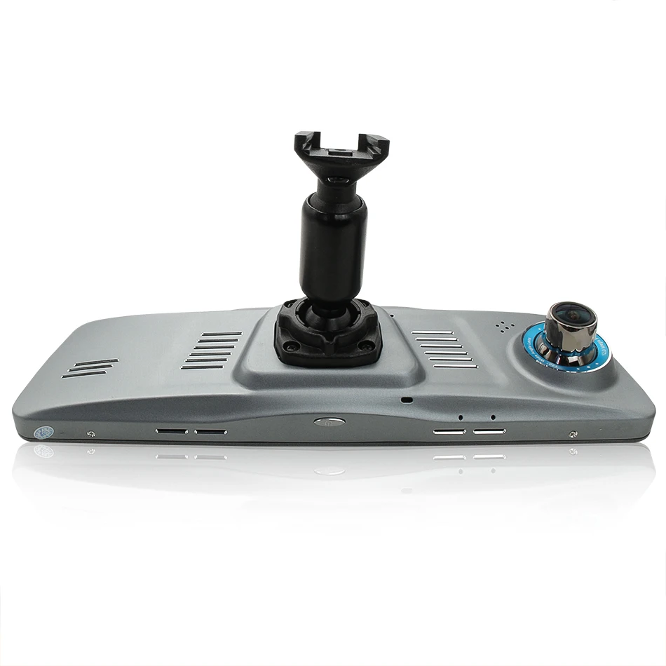 GreenYi HD 9,8" Полный Автомобильный видеорегистратор с сенсорным экраном приборная камера полный корпус из цинкового сплава зеркало монитор двойной 1080P Dash Cam Dashcam