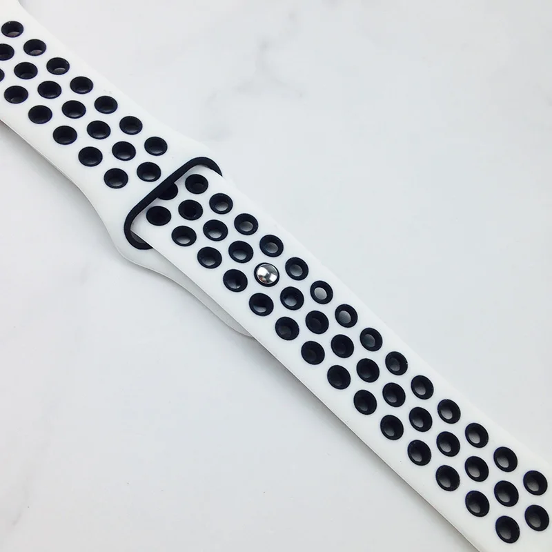 Силиконовый ремешок MEIKANGHUI для apple watch браслет 42 мм 38 спортивные наручные часы