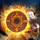 Anime LED Fast Wireless Charger Pad Estao de carregamento magic array QI Wireless Charge For IPhone 8Plus XR XS Max 11 Pro Max Samsung Galaxy Fold S10 5g S10e S10 S9 S8 S7 S7edge Note10 Note8 Note9 Pixel 3 4 XL