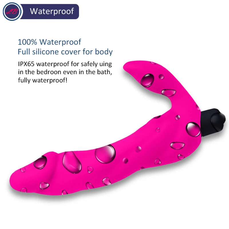 Bullet silicone G Point Stimulate prostate massager Anal Vibrator anal plug male masturbation man Sex Product for woman | Красота и