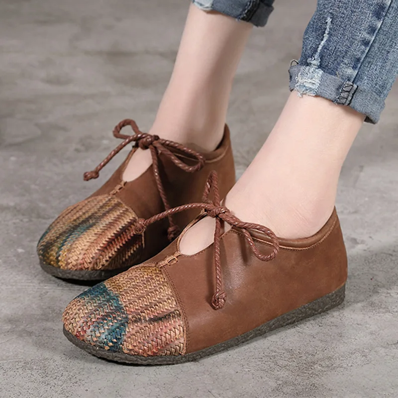 Новинка 2019 года сезон весна осень Повседневная разноцветная женская обувь из