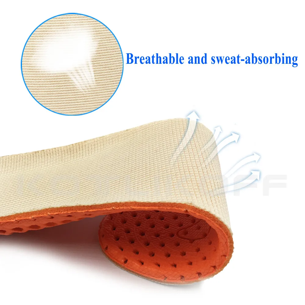 Honeycomb Breathable Height Lift Cushion Invisible Height Increase Insole Sole Shoe Insert Heel Comfort Heightening Insoles