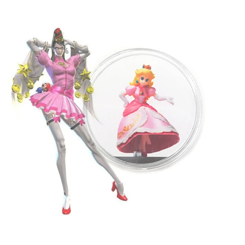8 шт./компл. NFC карта для Amiibo Bayonetta 2 Игра коллекция монет Ntag215 тег NS переключатель "Сказка о джелда" Марио Кирби Kart Splatoon Diablo