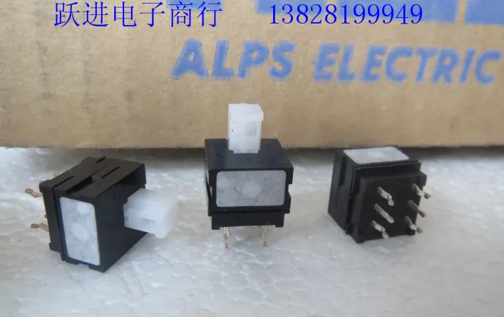 [VK] ALPS самоблокирующийся замок переключатель 10*10*13 10*10*13 мм плазменный фотоэлемент P46gt31C выключатель питания