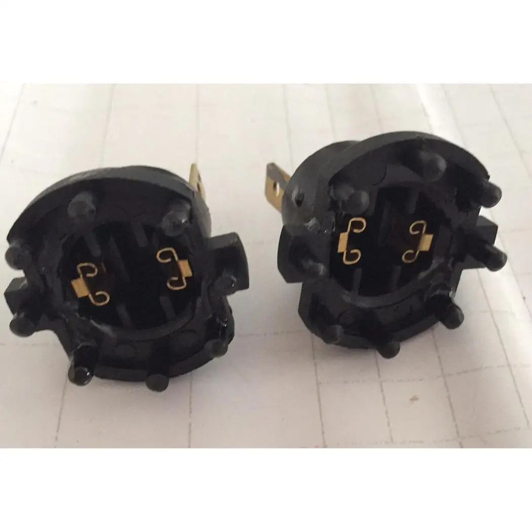 2 шт. фары лампы черный Цвет гнездо держатель для Kawasaki ER6 F 2012/2015 Mazda 3/5/323 лампа