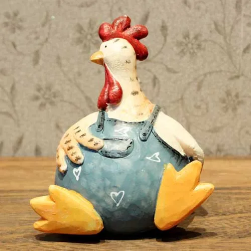 Лидер продаж 2 искусства полимерная Пасхальная декоративная статуэтка в виде