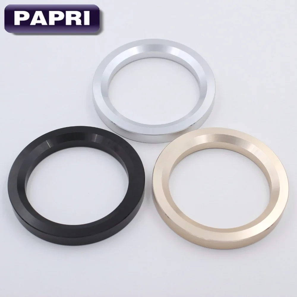 

PAPRI CNC Machined Decorating Ring Aluminum Base Washer Support For Amplifier 805 211 845 810 FU-5 Tube Pre 10PCS/Lot