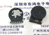 5pcs south korea evqwk placement roller encoder with press switch 15 positioning number 151 6mm