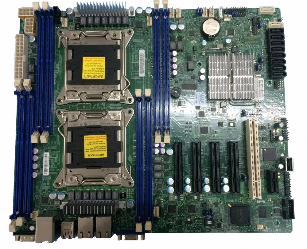 Относится к серверной материнской плате supermicro X9DRL-IF C602 чипсет LGA 2011 DDR3 протестированный рабочий