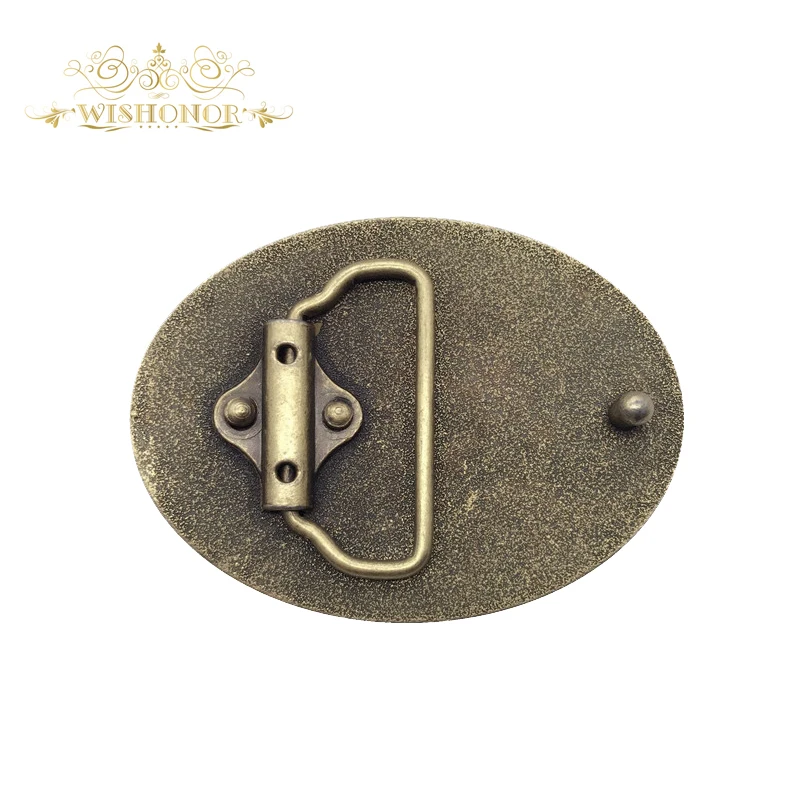 Wishonor 2017 Ремень Пряжка Животное металлическая пряжка ремень дикий кабан мужской