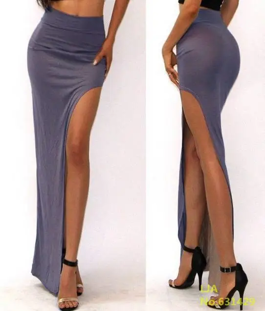 2016 Новая Мода Очаровательная Сексуальная Юбки Женщины Дамы Длинные Открыть