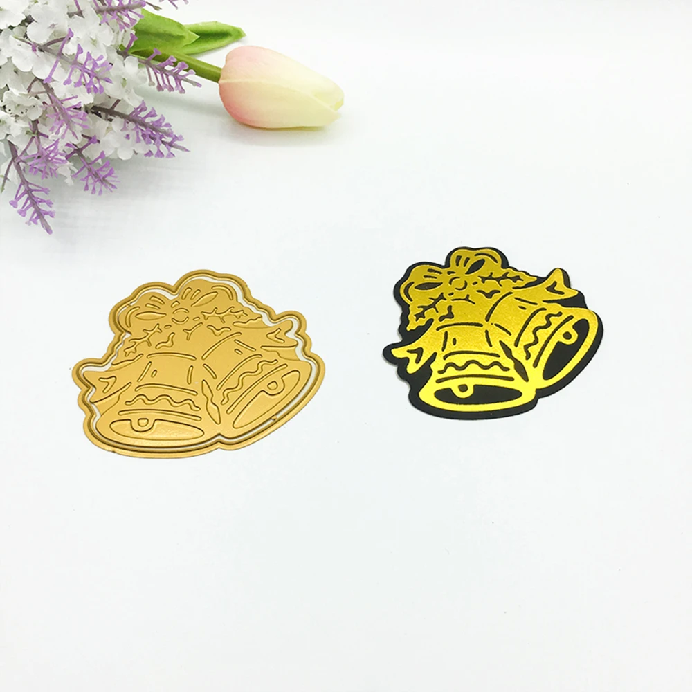 Два колокольчика Скрапбукинг Новое поступление Горячая фольга горячего