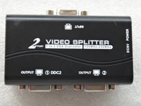 2020 year new 1 to 2 ports vga video splitter duplicator 1 in 2 out 250mhz device boots video signals 65m 19201440 resolution