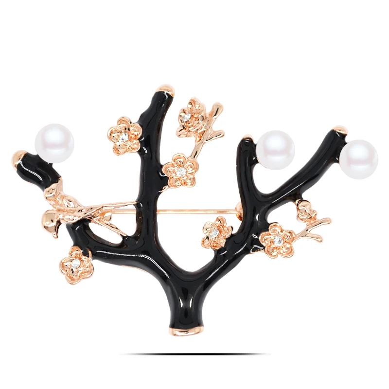 2017 новая мода коралловый жемчуг брошь роскошный кристалл корсаж индивидуальная