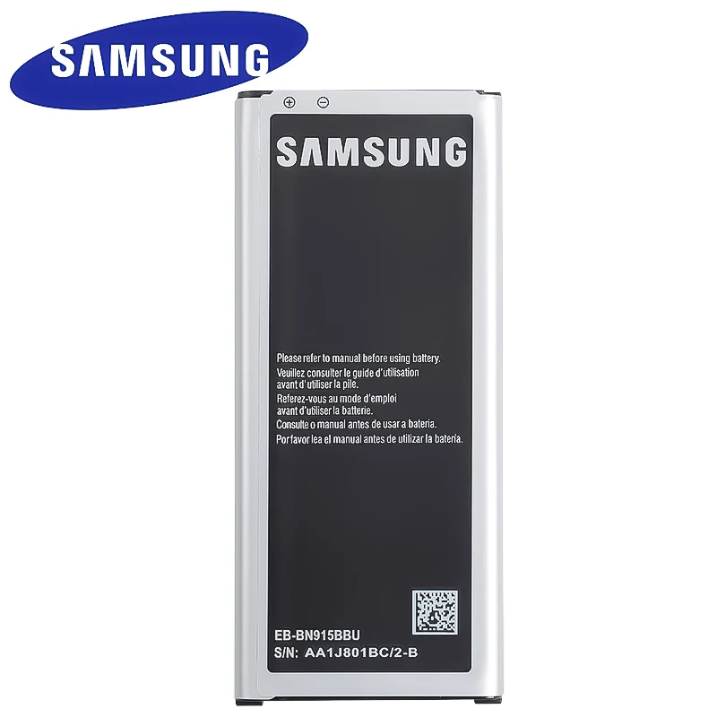 Оригинальный Samsung батарея для Galaxy Note Edge N915 N915F N915A N915T N915V N915G EB BN915BBE BN915BBU 3000 мАч с