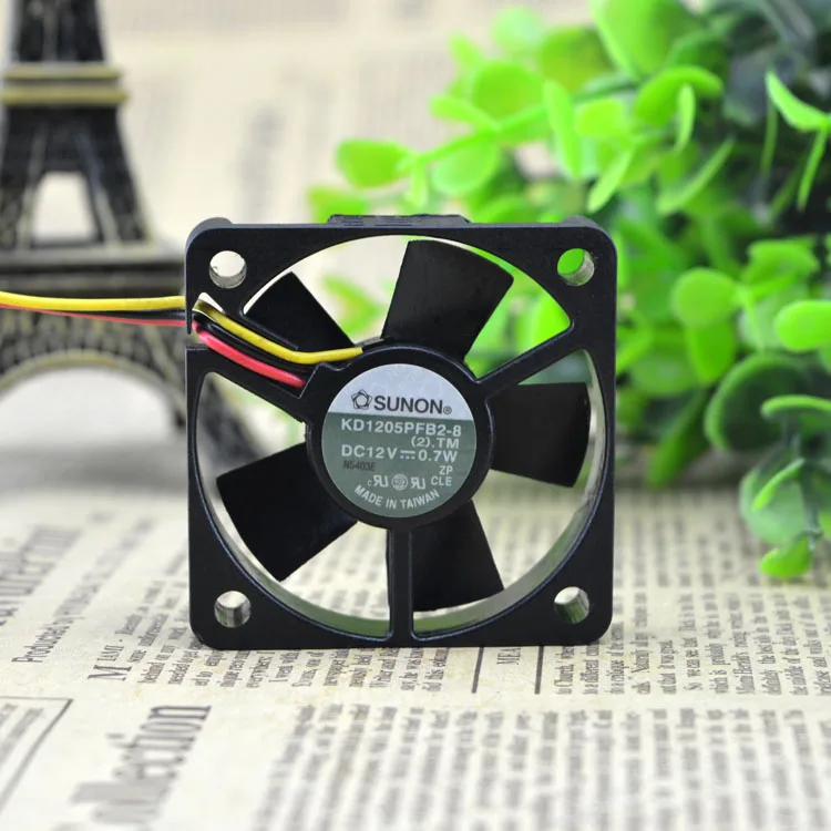 Бесплатная доставка. 5010 12 v 0 7 W KD1205PFB2 8 5 см вентилятор охлаждения|cooling fan|5 cm fanfan |