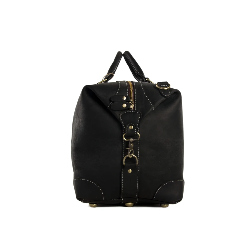 ROCKCOW винтажная кожаная дорожная сумка Crazy Horse большая Вместительная DZ07|duffle bag|vintage