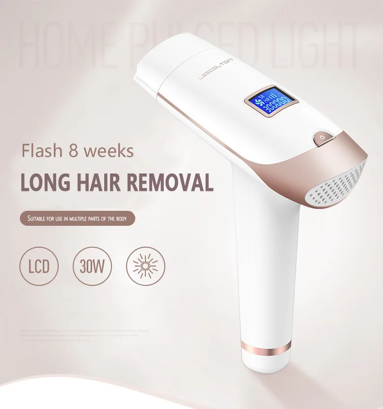 Lescolton 2in1 IPL лазерный эпилятор лазерная эпиляция ЖК-дисплей Дисплей машина